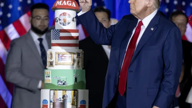 Donald Trump celebra su 78 años de edad