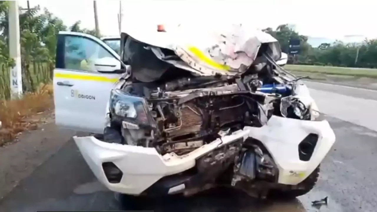 Accidente de tránsito deja tres muertos en autopista Duarte