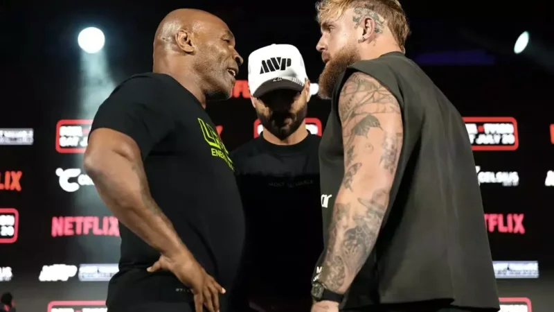 Aplazan la pelea entre Mike Tyson y el youtuber Jake Paul, esta es la razón