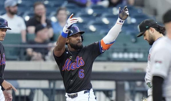 Marte empuja tres con triple y los Mets borran déficit inicial para vencer a los Diamondbacks