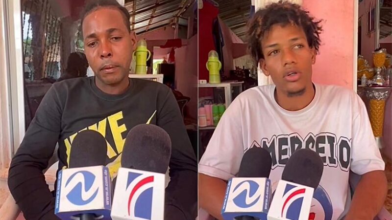 Jóvenes se disculpan tras andar sin ropa en motocicleta en Monte Plata