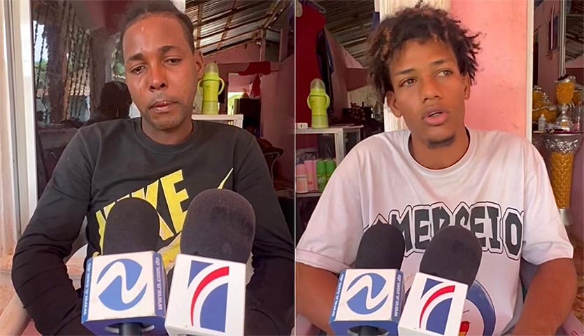 Jóvenes se disculpan tras andar sin ropa en motocicleta en Monte Plata