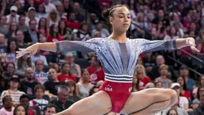 Cómo una dominicana de 16 años venció a Simone Biles y logró un puesto en equipo olímpico de EE.UU.