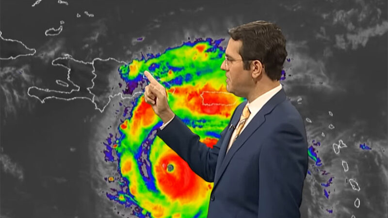 Beryl se acerca a RD; 2 provincias en alerta roja, 15 en amarilla y 7 en verde