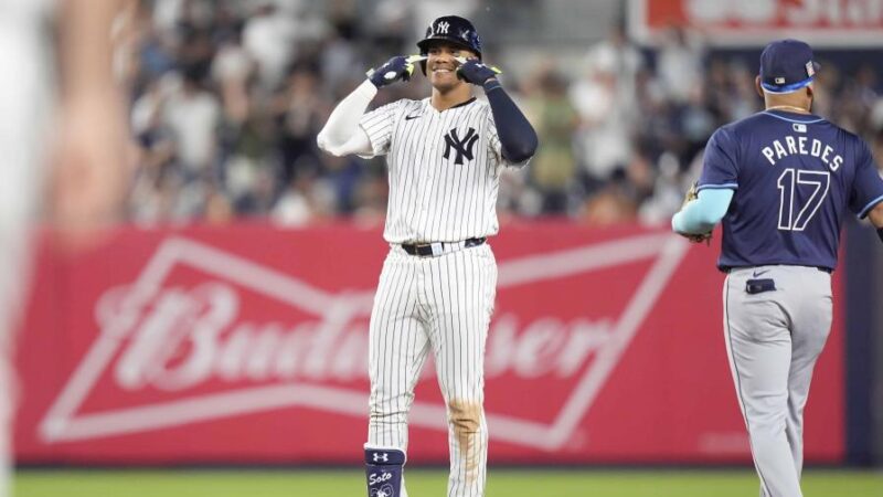 Soto batea de 4-4 y Yankees doblegan a Rays