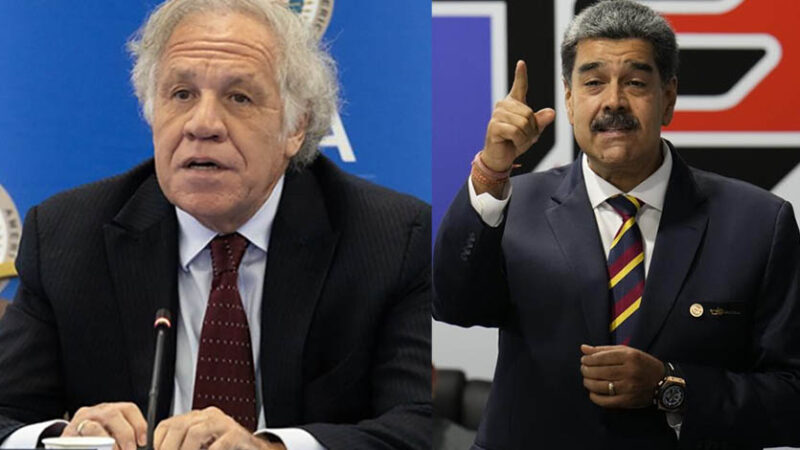 Almagro pedirá el arresto de Maduro por “baño de sangre”