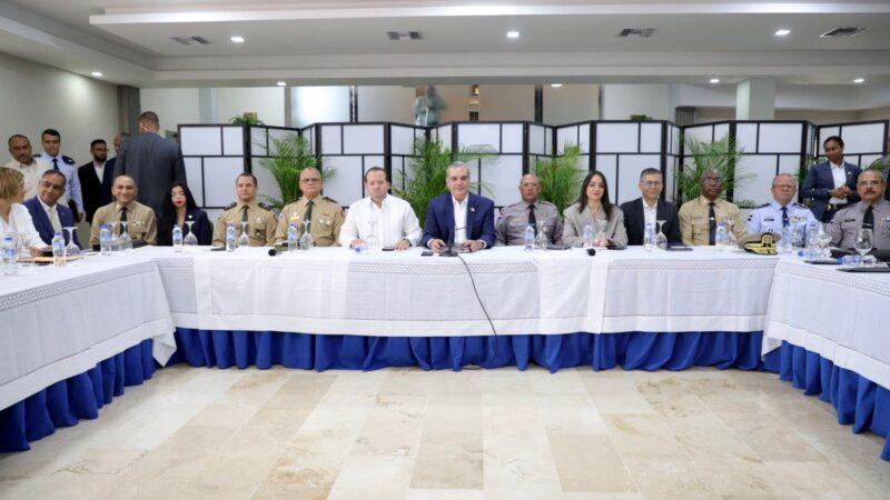 Presidente Abinader encabeza reunión de seguimiento al Plan de Seguridad Ciudadana